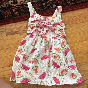 Baby girl watermelon dress